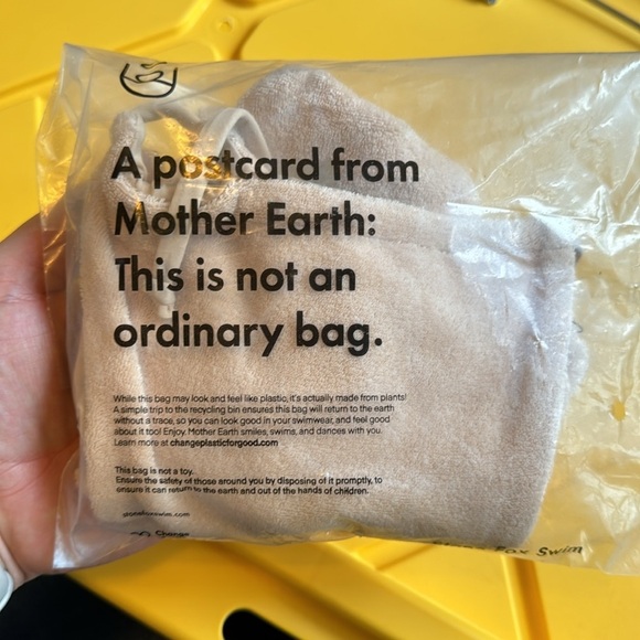 Stone Fox Swim Rico Bikini Top in Biscotti Terry - Picture 9 of 10